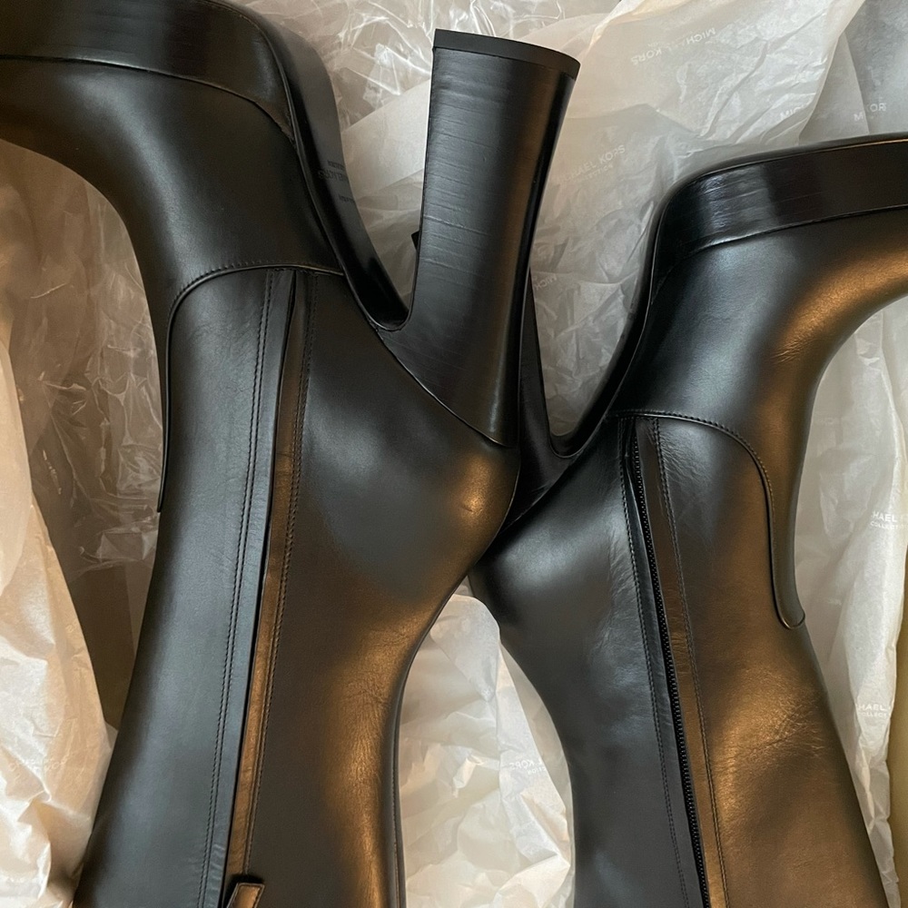 Michael kors collection Emmy runway platform boots